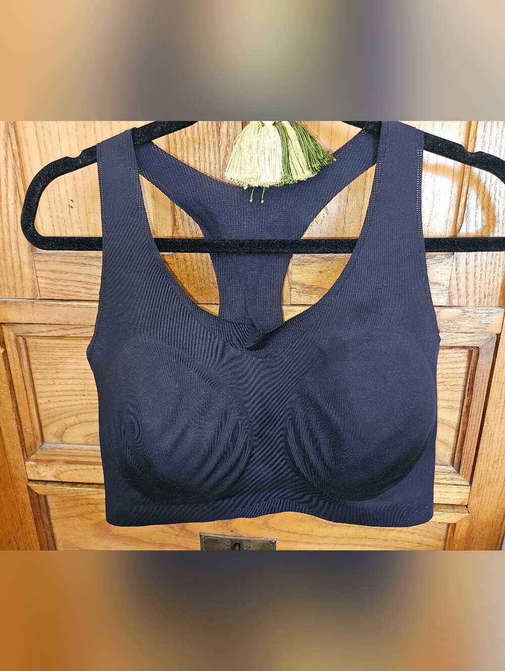 SOMA Sport Racerback Bra XXL Black